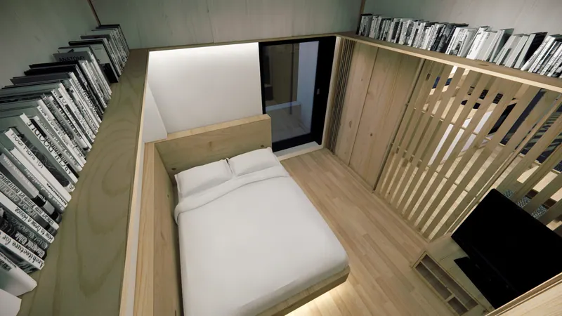 1-Bedroom Apartment Renovation, Study A, image 26 of 36