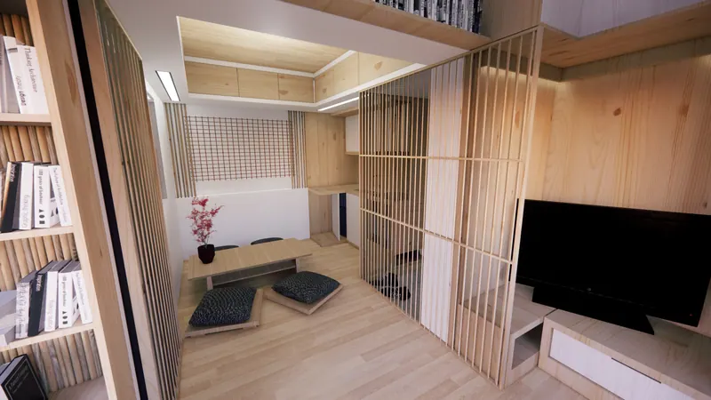 1-Bedroom Apartment Renovation, Study B, image 32 of 54