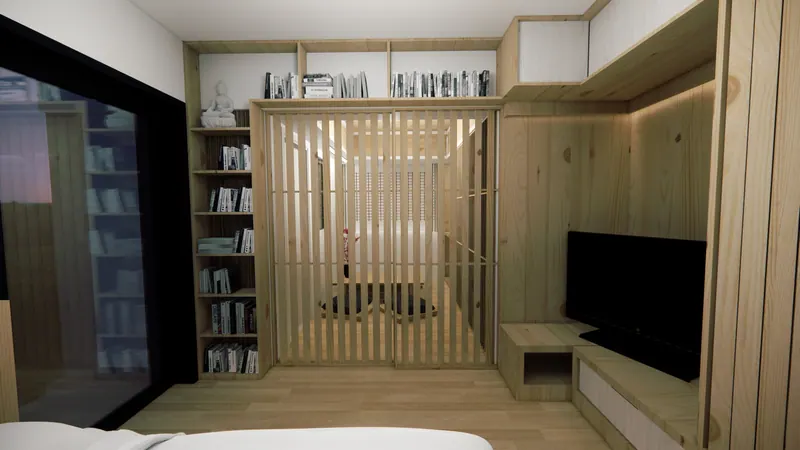 1-Bedroom Apartment Renovation, Study B, image 39 of 54
