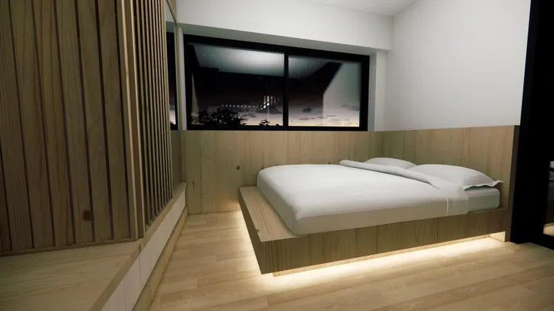 1-Bedroom Apartment Renovation, Study B, image 40 of 54