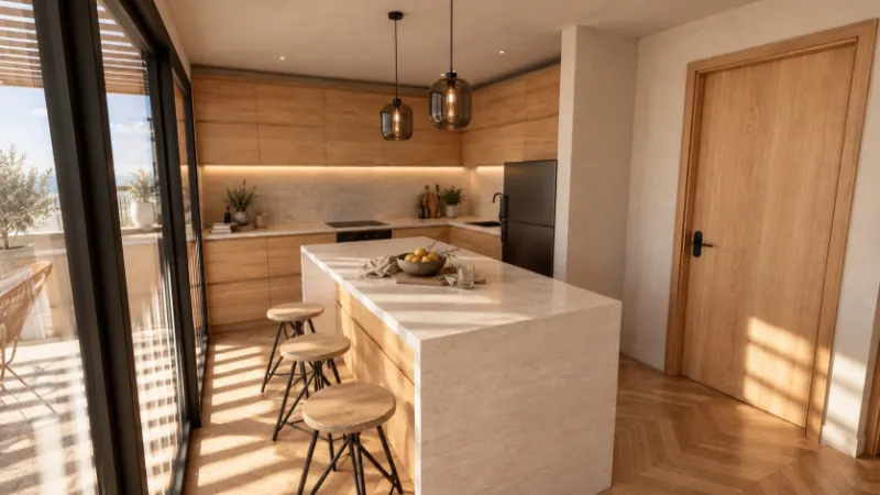 Penthouse addition to an existing two-story building, image 2 of 8